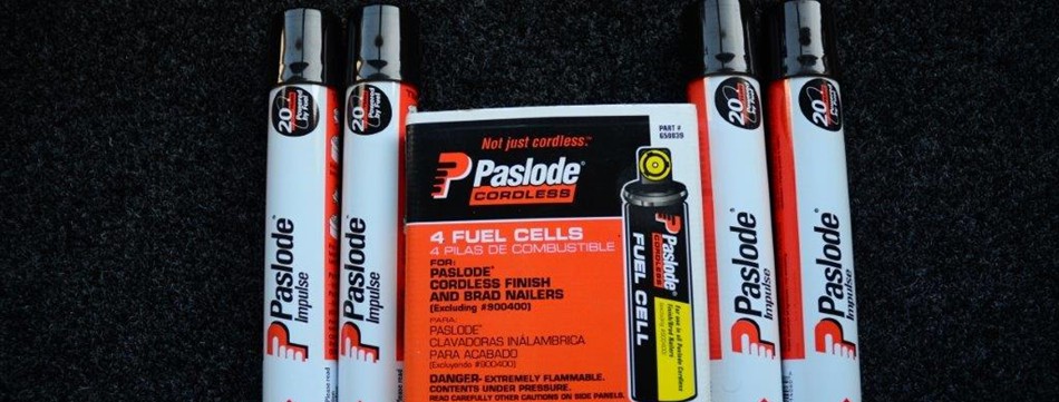 Paslode Batteries, Chargers, Lubricating Oil